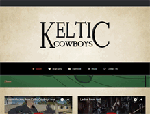 Tablet Screenshot of kelticcowboys.com